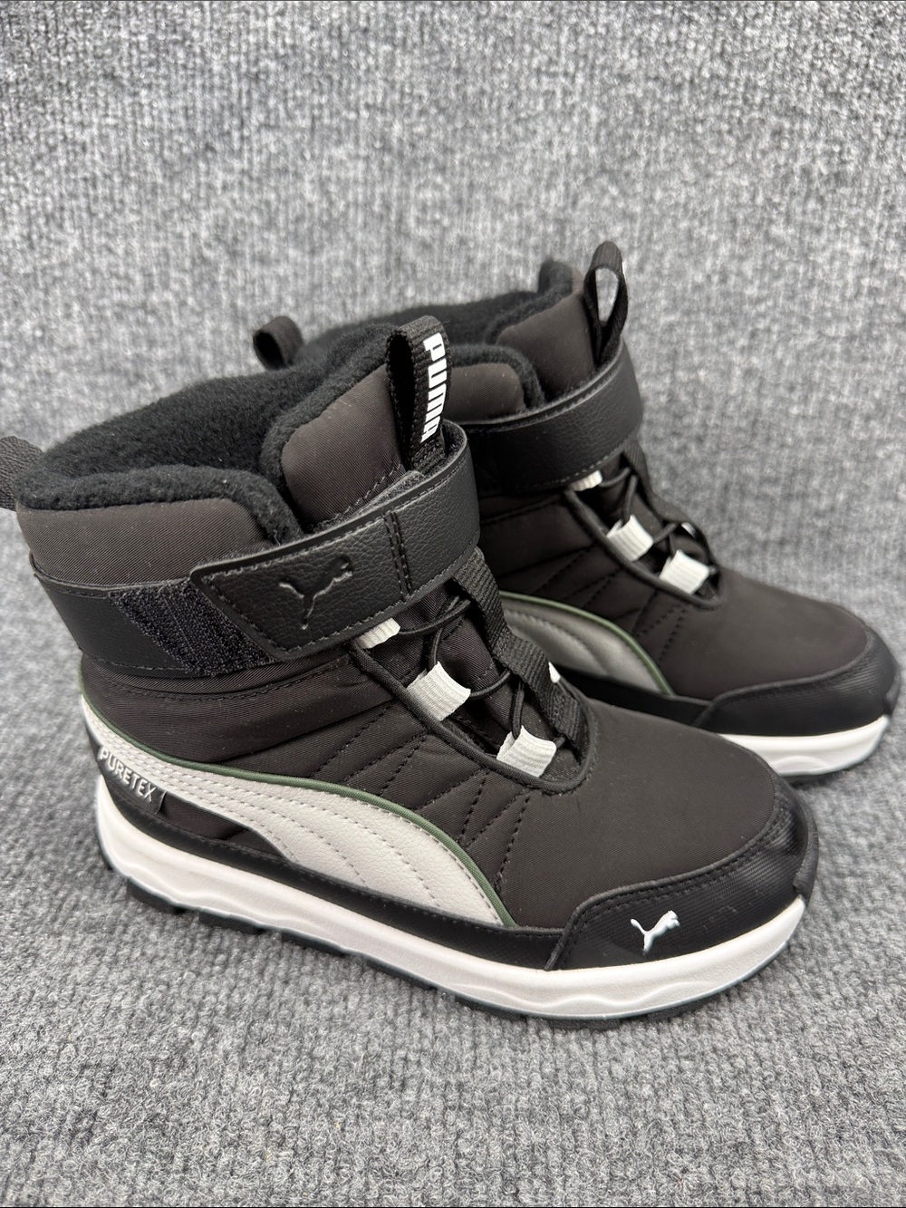 Puma Child Evolve Waterproof Boots US Size 13C, UK 12, EUR 31 NWOT